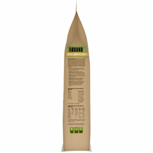 ABOUND® All Life Stages Dry Dog Food Chicken & Brown Rice Perspective: top