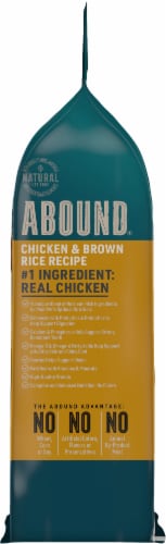 ABOUND® All Life Stages Dry Cat Food Chicken & Brown Rice Perspective: top