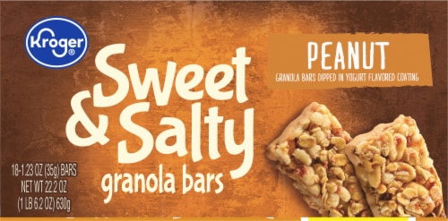 Kroger® Sweet & Salty Peanut Granola Bars BIG Deal! Perspective: top