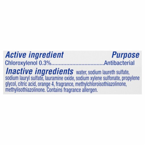 Kroger® Ultra Concentrated Antibacterial Liquid Dish Soap Orange Scent Perspective: top
