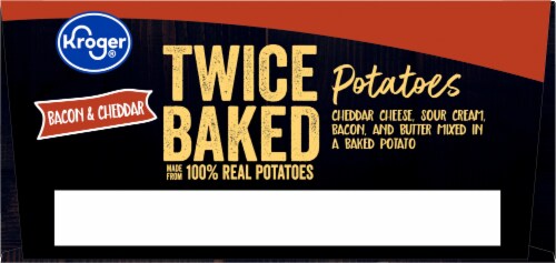 Kroger® Bacon & Cheddar Twice Baked Potatoes Perspective: top