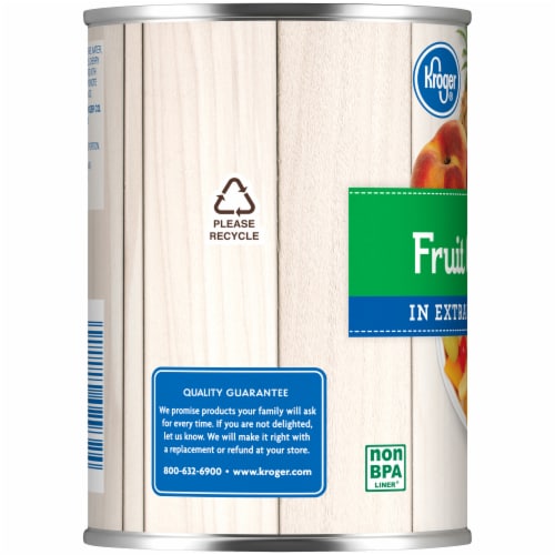 Kroger® Canned Fruit Cocktail in Extra Light Syrup Perspective: top