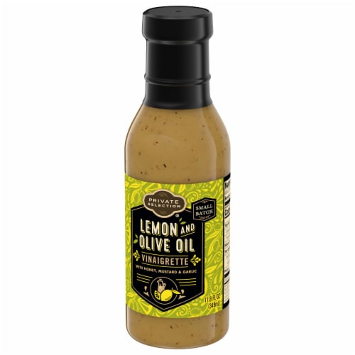 Private Selection® Lemon and Olive Oil Vinaigrette Salad Dressing Perspective: top