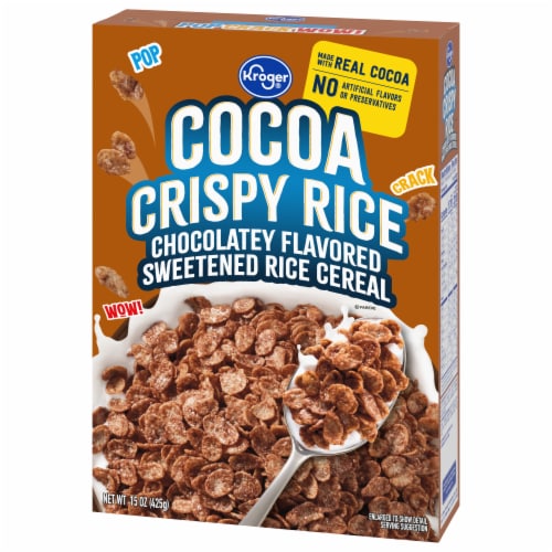 Kroger® Cocoa Crispy Rice Cereal Perspective: top