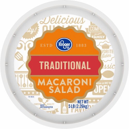 Kroger® Traditional Macaroni Salad Perspective: top