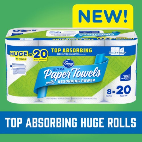 Kroger® Select-A-Sheet Paper Towels Perspective: top