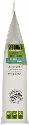 ABOUND® Grain Free Adult Dry Dog Food Lamb Peas & Cranberry Perspective: top