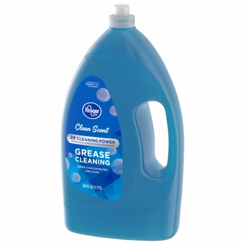 Kroger® Ultra Concentrated Antibacterial Liquid Dish Soap Clean Scent Perspective: top