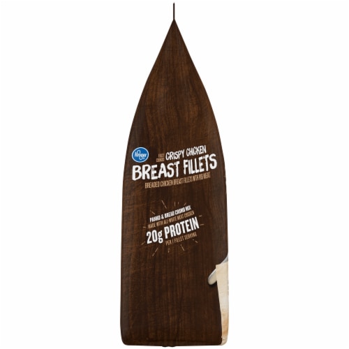Kroger® Fully Cooked Crispy Chicken Breast Fillets Perspective: top