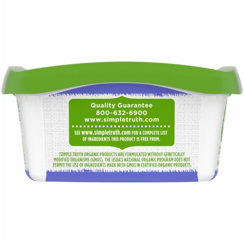 Simple Truth Organic™ Plant-Based Plain Cream Cheese Alternative Perspective: top