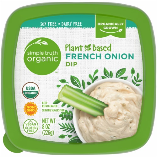 Simple Truth Organic™ Plant-Based French Onion Dip Perspective: top
