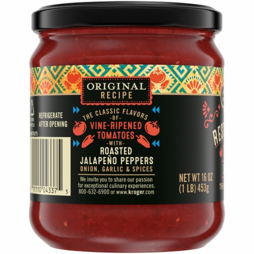Private Selection® Medium Restaurant Style Salsa Perspective: top