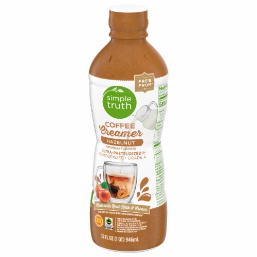 Simple Truth® Hazelnut Coffee Creamer Perspective: top