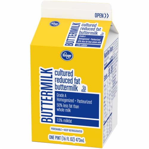 Kroger® Reduced Fat Buttermilk Perspective: top