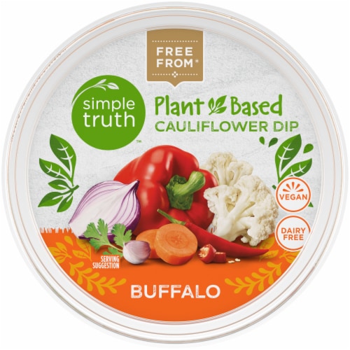 Simple Truth Plant Based Buffalo Cauliflower Dip Perspective: top
