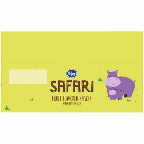 Kroger® Safari Fruit Flavored Snacks Perspective: top