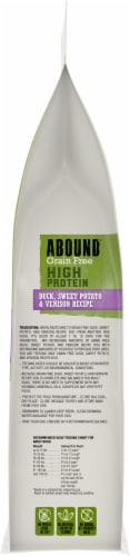 ABOUND® Grain Free High Protein Adult Dry Dog Food Duck Sweet Potato & Venison Perspective: top