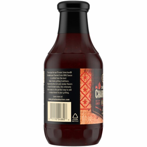 Private Selection® Smokehouse Charred Ends BBQ Sauce Perspective: top