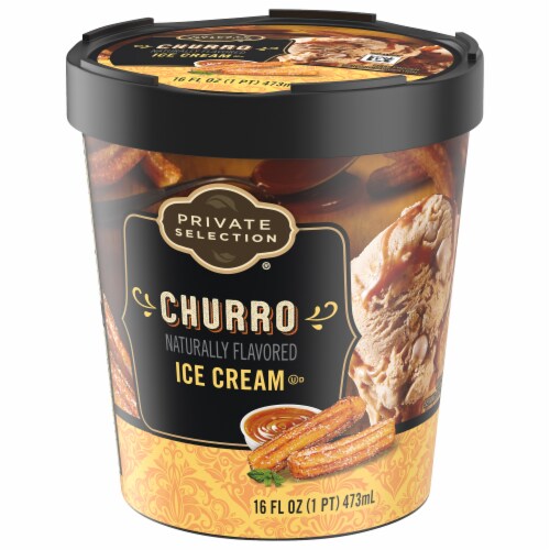 Private Selection® Churro Ice Cream Perspective: top