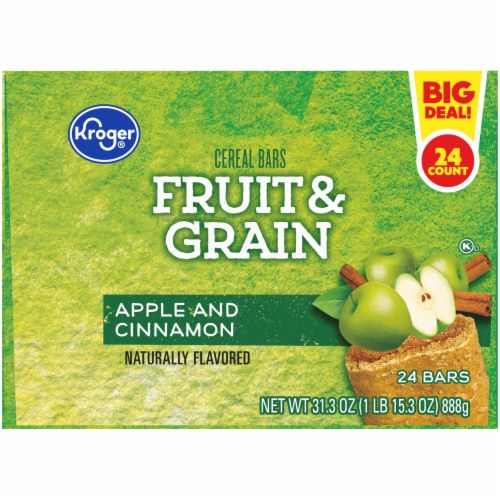Kroger® Apple Cinnamon Cereal Bars BIG Deal! Perspective: top