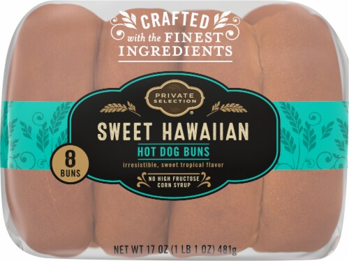 Private Selection® Hawaiian Hotdog Buns Perspective: top