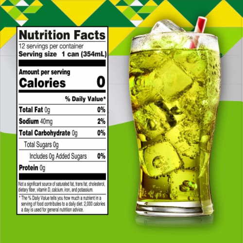 Big K® Citrus Drop Zero Sugar Zero Calorie Soda Bottle Perspective: top