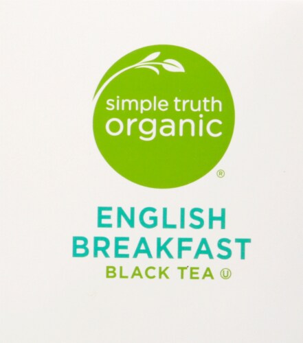 Simple Truth Organic® English Breakfast Black Tea Bags Perspective: top