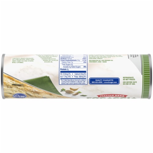 Kroger® Italian Herb Focaccia Dough Perspective: top