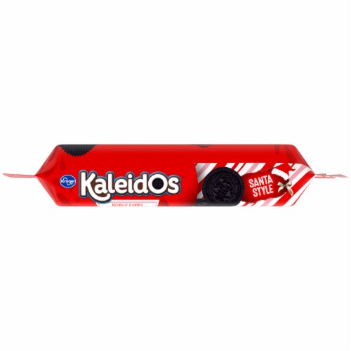 Kroger® Chocolate Candycane Double Filled Sandwich Cremes Perspective: top