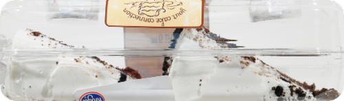 Bakery Fresh Goodness Cookies & Creme Cake Slices Perspective: top