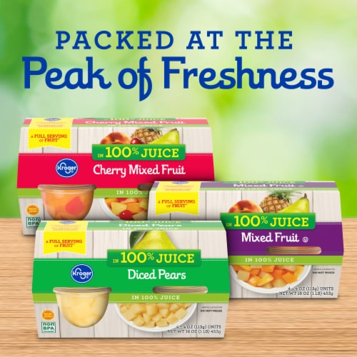 Kroger® Mandarin Orange Cups in 100% Juice Perspective: top