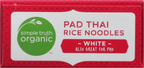 Simple Truth Organic™ Pad Thai White Rice Noodles Perspective: top