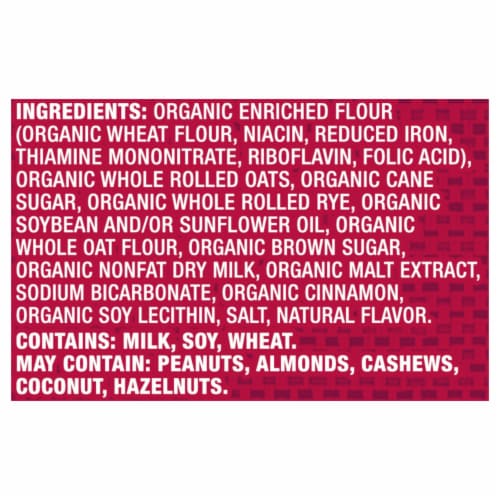 Simple Truth Organic® Cinnamon Breakfast Cookies Perspective: top