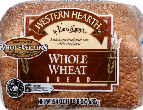 Van de Kamp's® Western Hearth™ Whole Wheat Bread Perspective: top