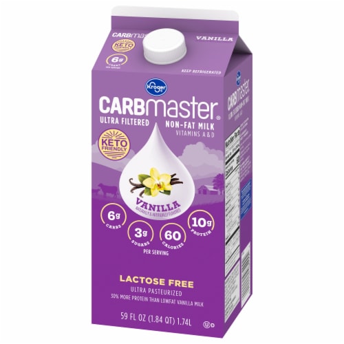 Kroger® CARBmaster® Ultra Filtered Skim Vanilla Milk Perspective: top