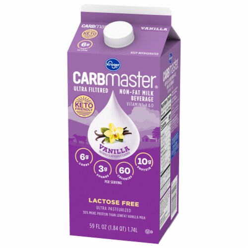 Kroger® Carbmaster® Lactose Free Non-Fat Vanilla Milk Beverage Perspective: top