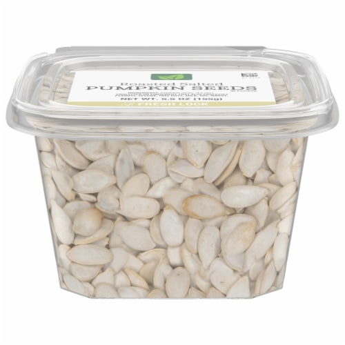 Roasted Salted Pumpkin Seeds Perspective: top