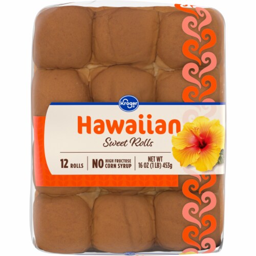 Kroger® Sweet Hawaiian Dinner Rolls Perspective: top