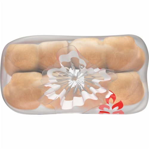 Kroger® Enriched White Hot Dog Buns Perspective: top