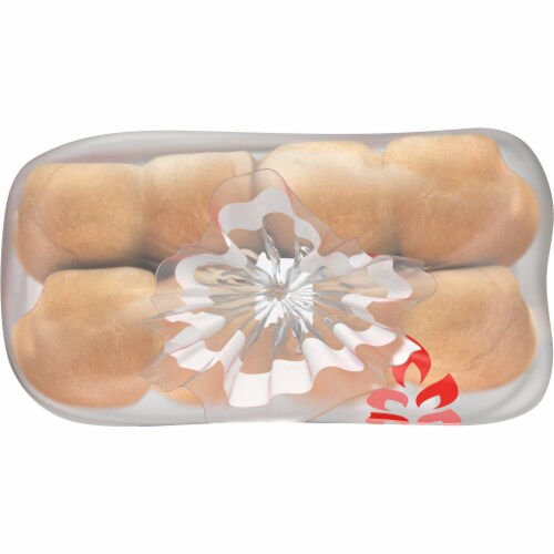 Kroger® Enriched White Hot Dog Buns Perspective: top
