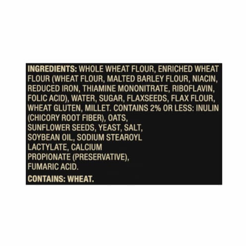 Private Selection® Flax & Fiber Bread Wide Pan Perspective: top