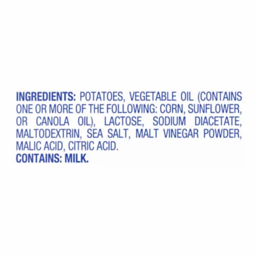 Kroger® Salt & Vinegar Potato Chips Perspective: top