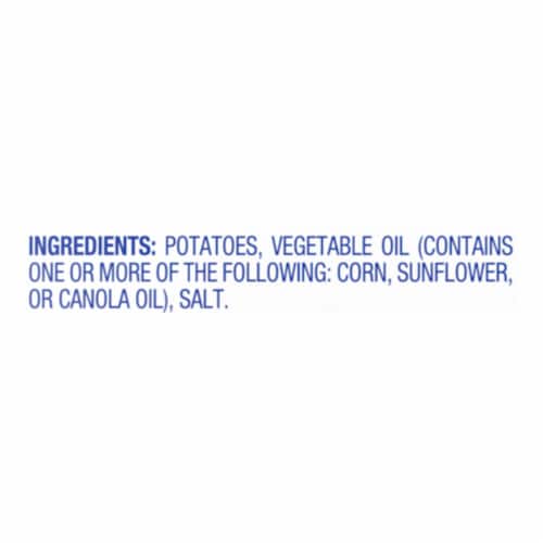 Kroger® Classic Ripples Potato Chips Perspective: top