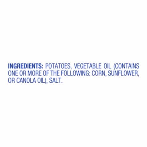Kroger® Original Wavy Potato Chips Perspective: top