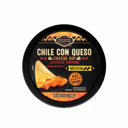 Private Selection® Medium Chile Con Queso Cheese Dip Perspective: top