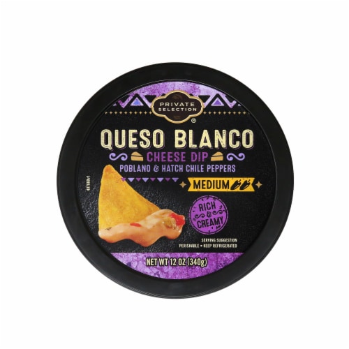 Private Selection® Medium Queso Blanco Cheese Dip Perspective: top
