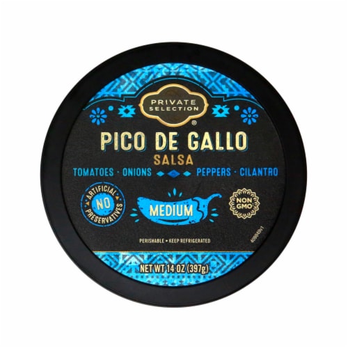 Private Selection® Medium Pico De Gallo Salsa Perspective: top