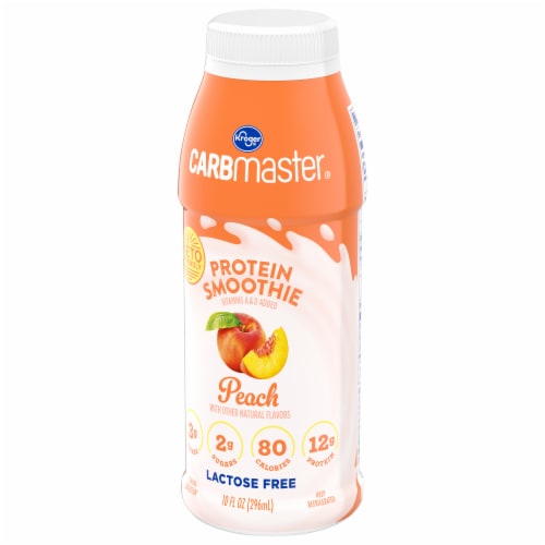 Kroger® CARBmaster® Peach Lactose Free Protein Yogurt Smoothie Perspective: top