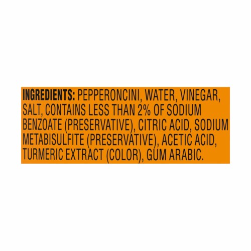 Kroger® Whole Pepperoncini Peppers Perspective: top