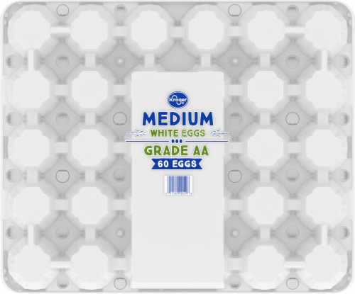 Kroger® Cage Free Medium White Eggs Perspective: top